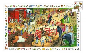 Puzzle – konská jazdiareň – 200 ks