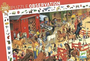 Puzzle – konská jazdiareň – 200 ks