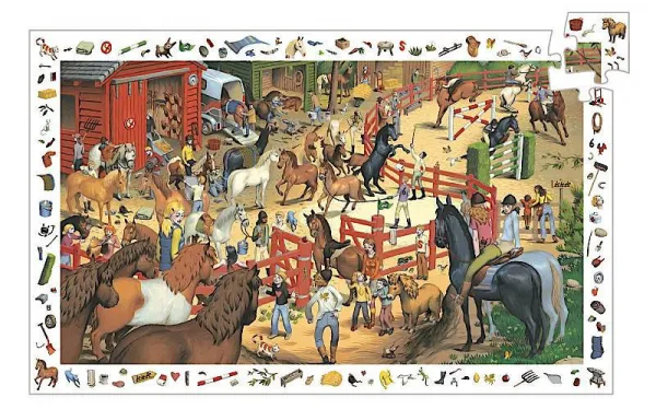 Puzzle – konská jazdiareň – 200 ks