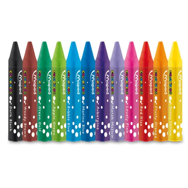 Olejové pastely Maped Color’Peps  - 24 farieb