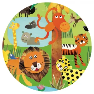 Vyhľadávacie puzzle s plagátom – Jungle – 35 ks