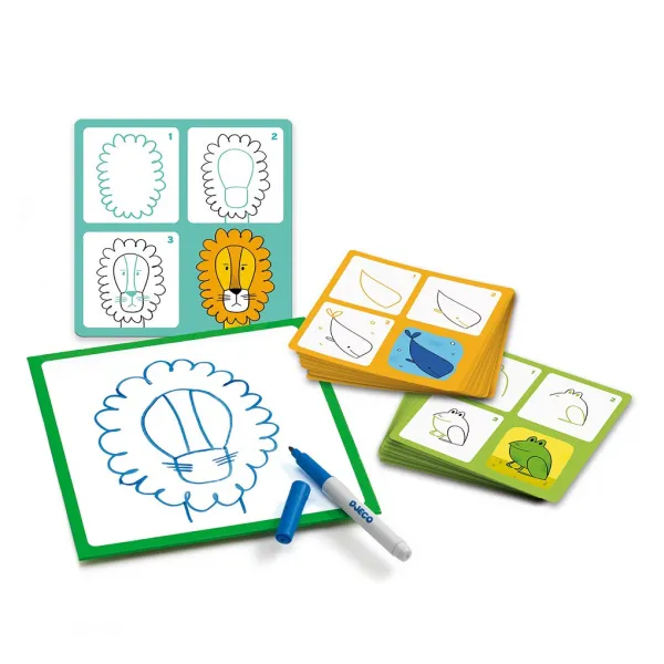 Eduludo – Maľovanie krok za krokom – Zvieratá