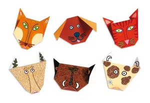 Origami Hlavičky zvieratiek