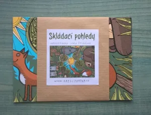 Skladacie pohľadnice- Slnko v lese