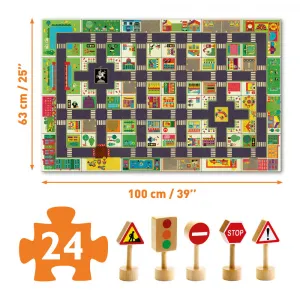 Puzzle – cestná doprava – 24 dielikov