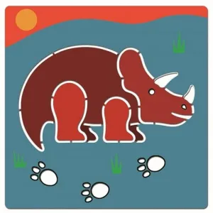 Kresliace šablóny – Dinosaury