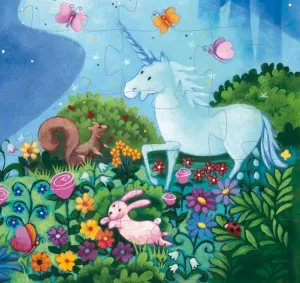 Djeco Puzzle Víla a jednorožec 36 dielikov