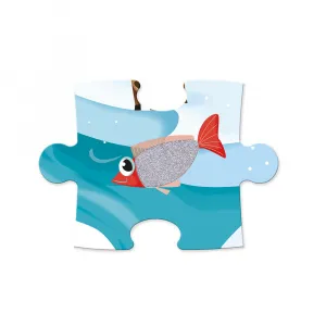 Puzzle dotykové Život na ľade - s textúrou 20 dielov
