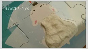 Puzzle dotykové Život na ľade - s textúrou 20 dielov