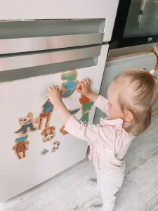 Magnetické trojdielne zvieratká
