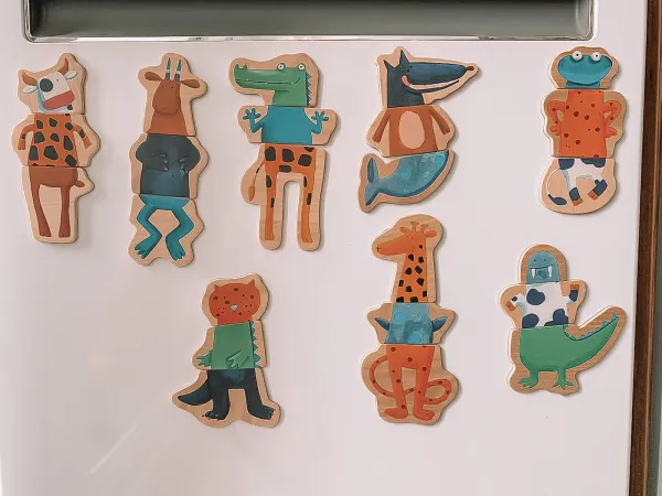 Magnetické trojdielne zvieratká