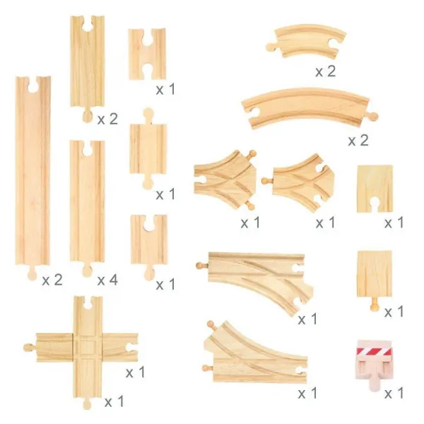 Bigjigs - Set 25 dielov