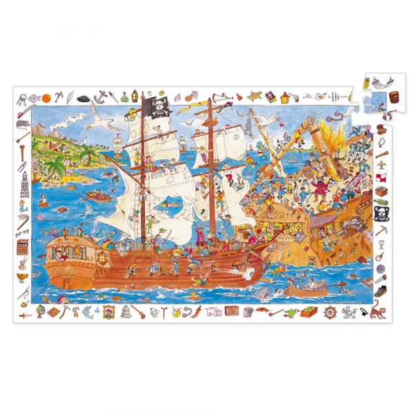 Puzzle – Piráti – 100 ks