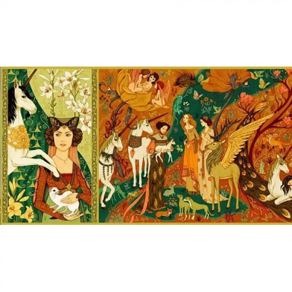 Puzzle – Záhrada jednorožcov – 500 dielikov