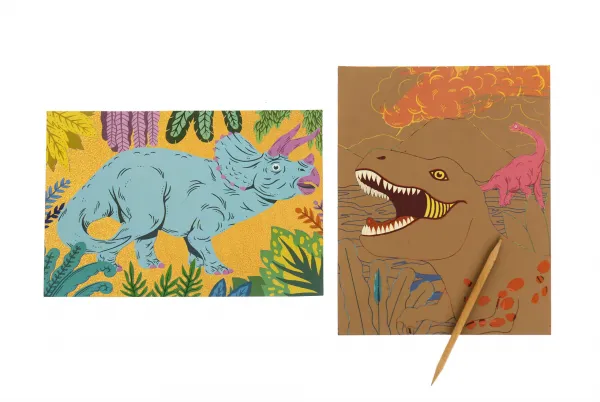Vyškrabávanie – Dinosaury