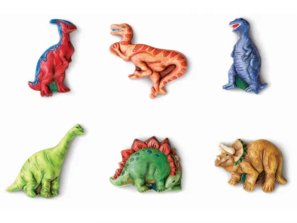 Sádrové odliatky - Svietiaci dinosaurus