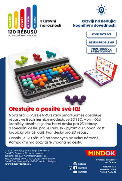 SmartGames - IQ Puzzle Pro