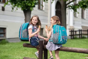 Školský batoh BOLL SCHOOL MATE 20 l Flamingos - turquoise