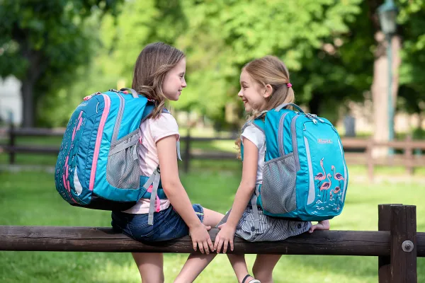 Školský batoh BOLL SCHOOL MATE 20 l Flamingos - turquoise