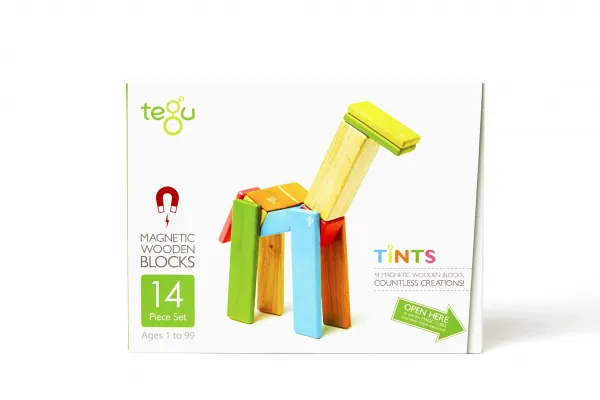 Magnetická stavebnica TEGU Tints - 14 dielov