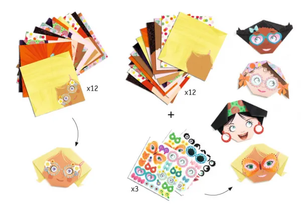Origami – malé parádnice