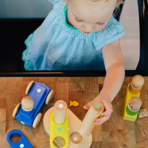Magnetická stohovacia hračka TEGU