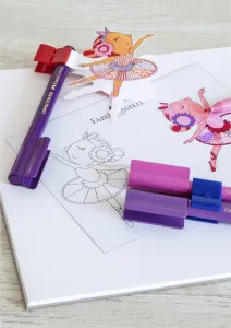 Fixky Faber-Castell Connector Balerínka - 33ks