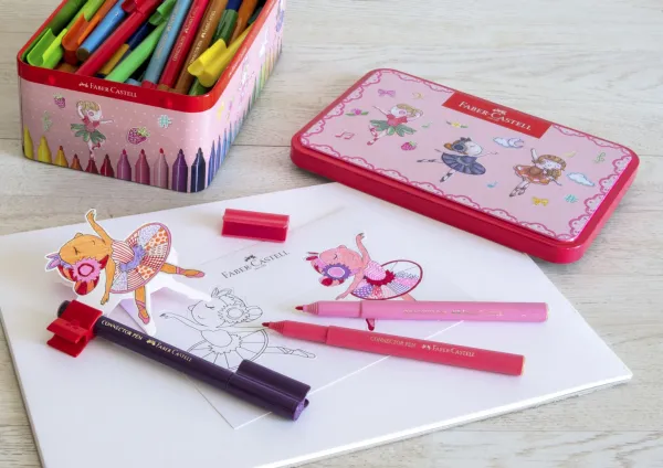 Fixky Faber-Castell Connector Balerínka - 33ks