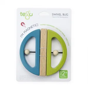 Magnetická hračka TEGU - Swivel Bug - Green & Teal