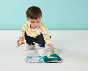 Lilliputiens – Textilná knižka – lev Jack