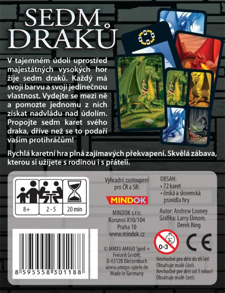 Mindok Sedm draků CZ verzia