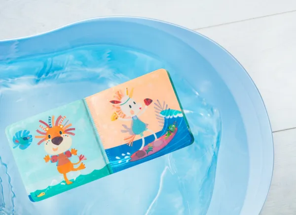 Lilliputiens Bath Book Anatole knižka do vody 12m+ 1 ks