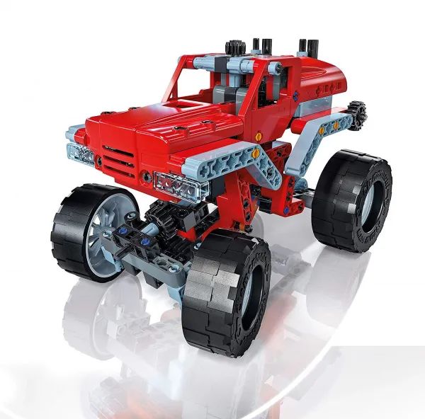 Clementoni Mechanické laboratórium Monster truck 200 dielikov