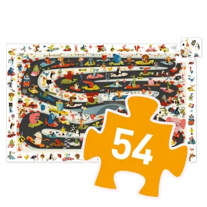 Puzzle – automobilové preteky – 54 ks
