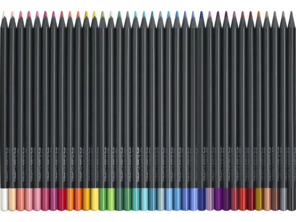 Pastelky Faber-Castell Black Edition – 36 farieb