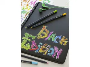 Pastelky Faber-Castell Black Edition – 36 farieb