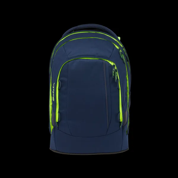 Študentský batoh Ergobag Satch pack - Toxic Yellow