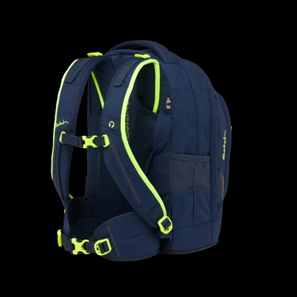 Študentský batoh Ergobag Satch pack - Toxic Yellow
