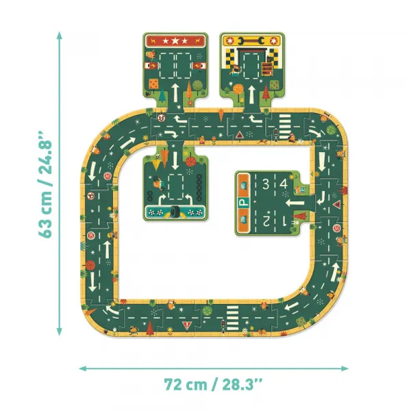 Puzzle – cesta – 21 ks