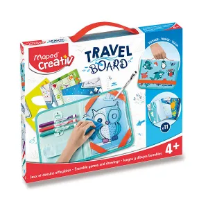 Výtvarný kufrík MAPED Creativ - Hry a kreslenie so zvieratkami