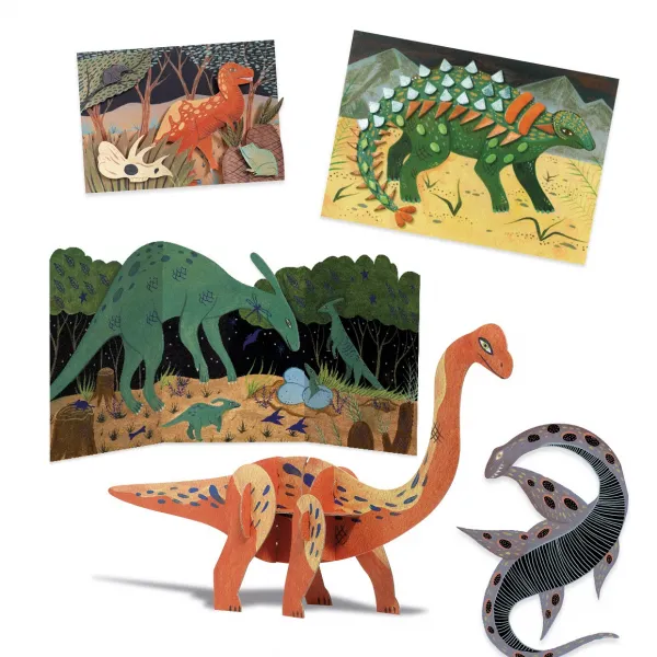 Veľká kreatívna súprava - svet dinosaurov