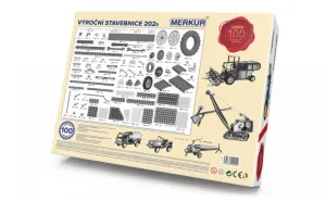 MERKUR - M2020 Výročná stavebnica, 753 dielov, 100 modelov