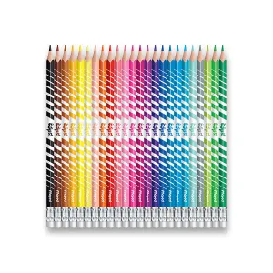 MAPED - Pastelky trojhranné "COLOR'PEPS OOPS" s gumou sada 24 ks