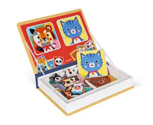 Magnetická kniha - Puzzle - zvieratá