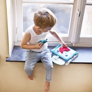 Lilliputiens - nosorožec Marius hľadá tatka - textilná knižka