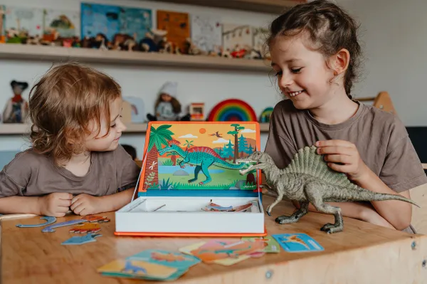 Magnetická kniha - Dinosaury