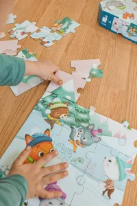 Puzzle - Party na snehu - 36 ks