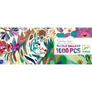 Puzzle - Dúhový tiger - 1000 ks