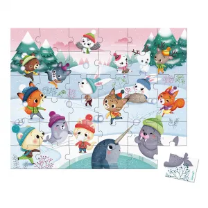 Puzzle - Party na snehu - 36 ks