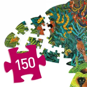 Djeco Puzzle Chameleon 150 dielikov